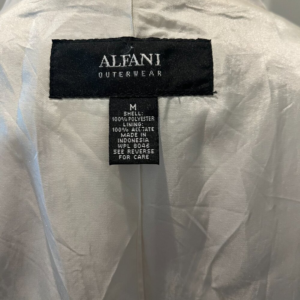 Alfani 3/4 Sleeve Trench Coat, Med - Picture 6 of 9